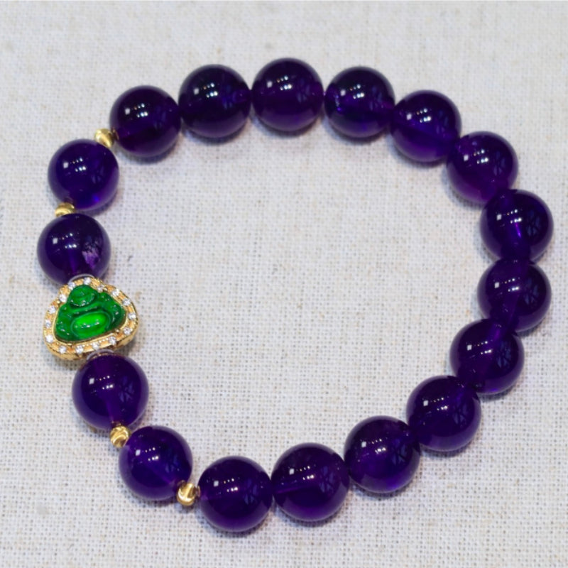 Natural Uruguayan Amethyst Bracelet
