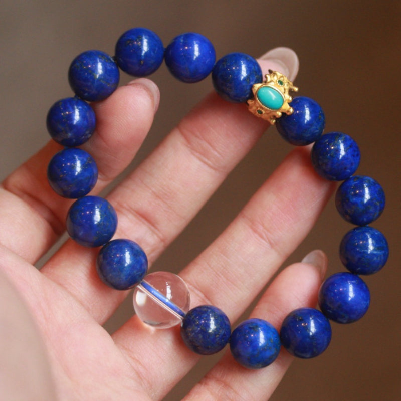 Natural Lapis Lazuli Bracelet