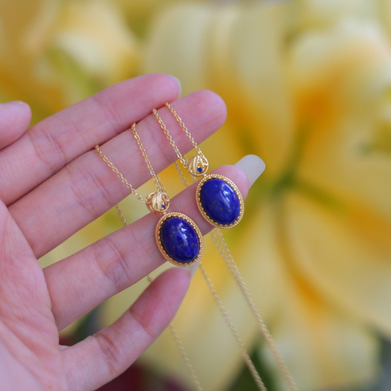 Natural Afghan Lapis Lazuli Pendant