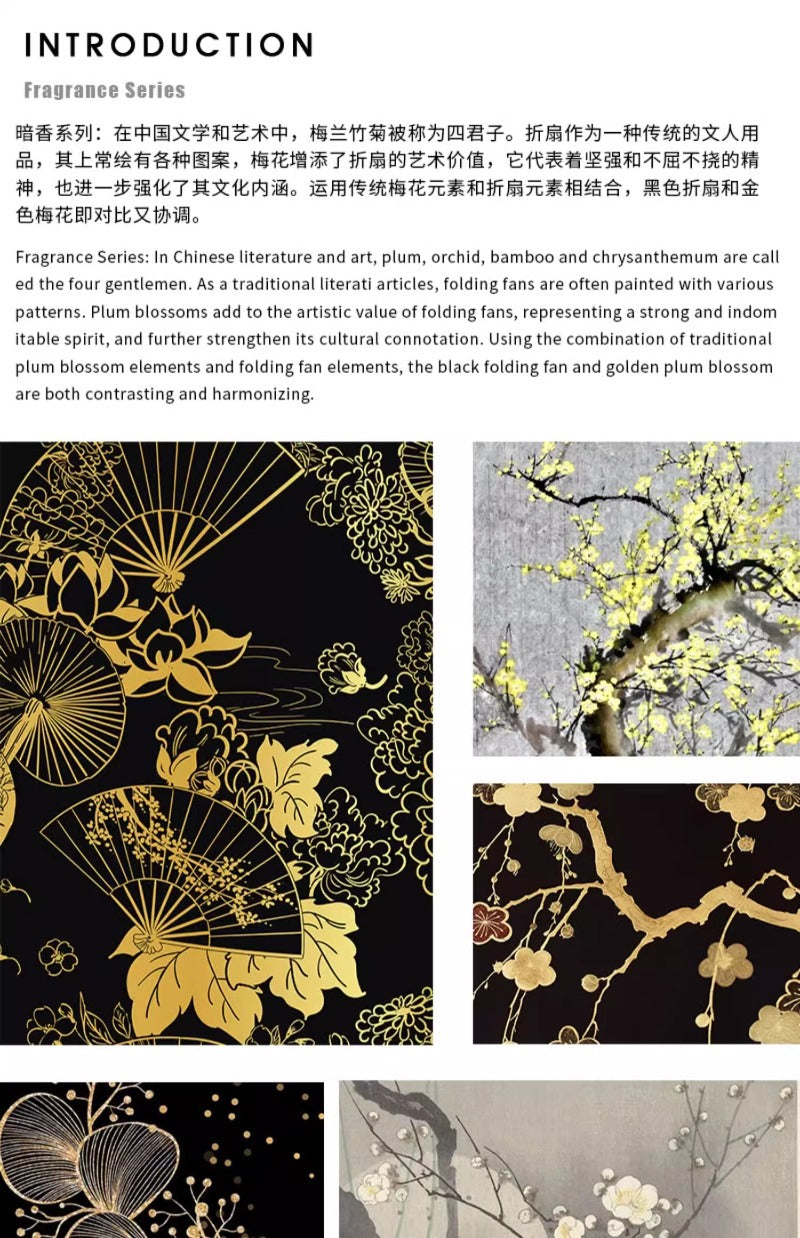 Chinese plum bracelet