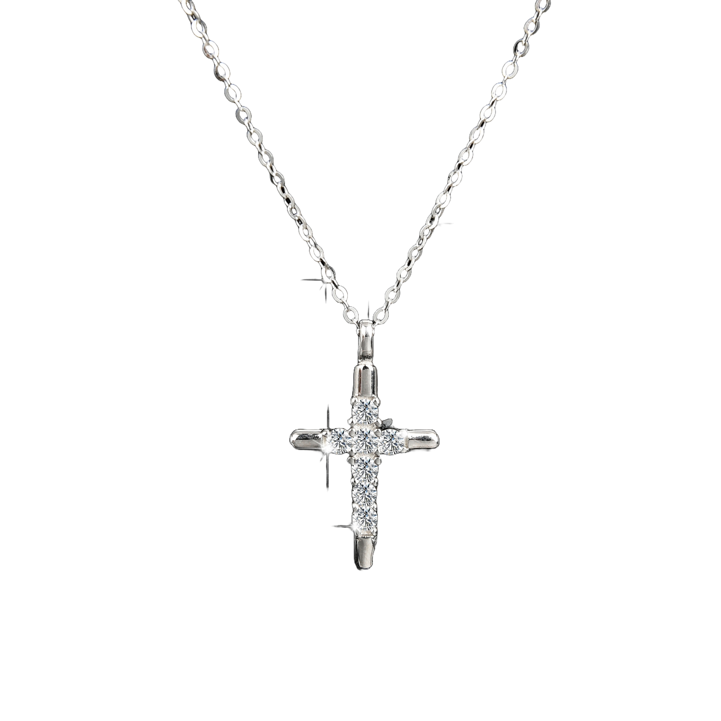 Noble and luxurious faith cross pendant necklace - jewelryweilin