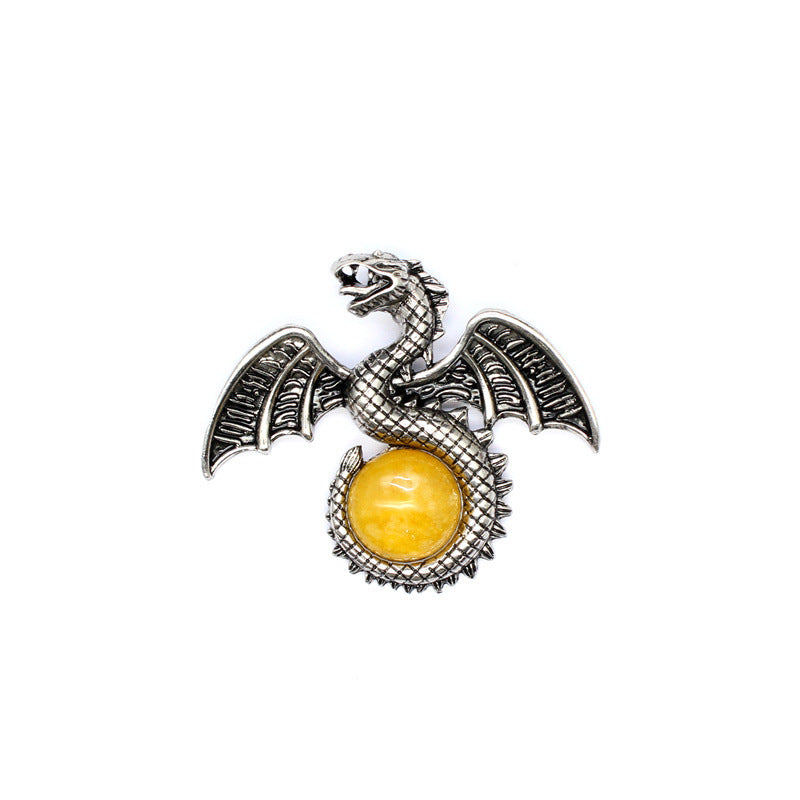 Natural Stone Pterosaur Lapis Lazuli Pendant