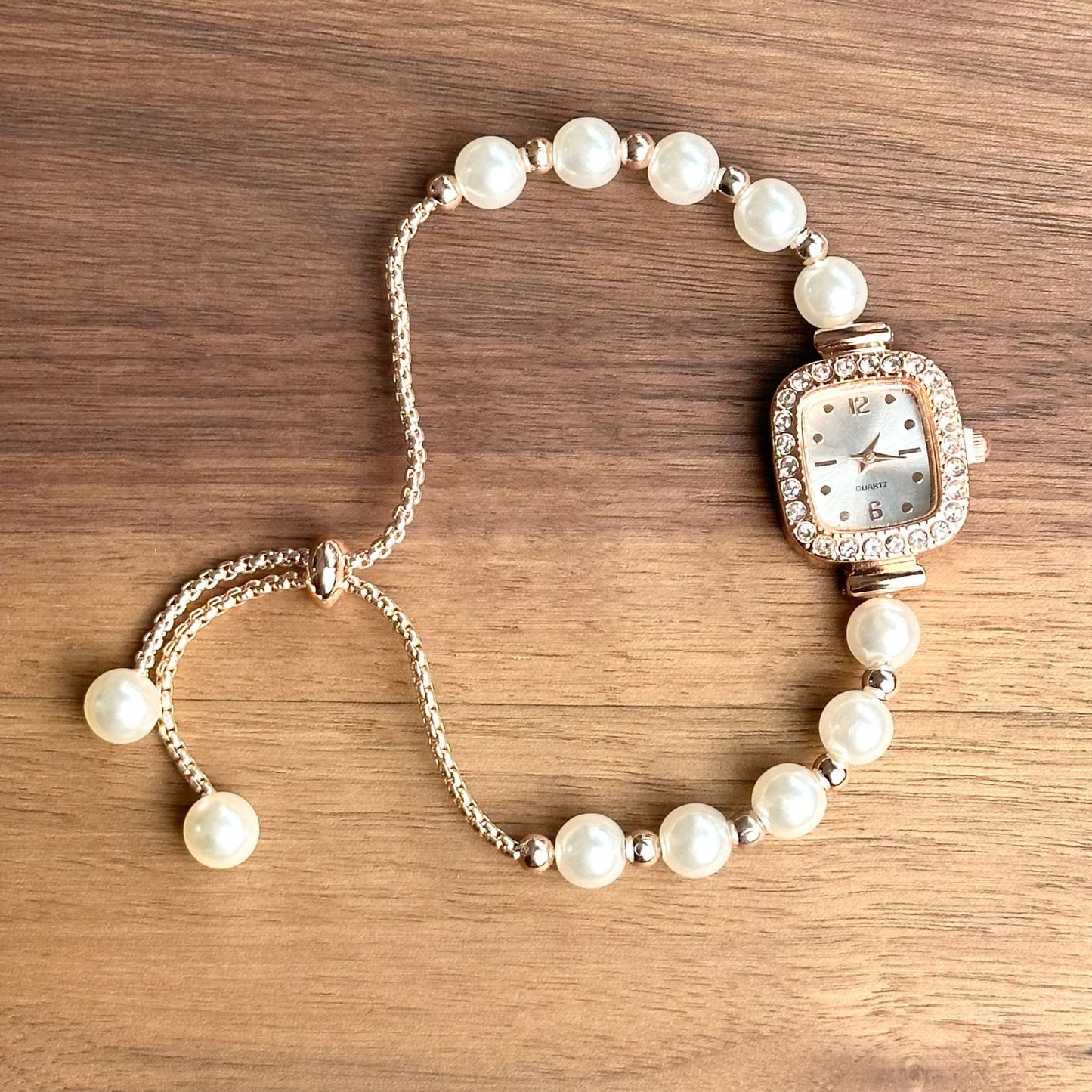 Girls Pearl Watch