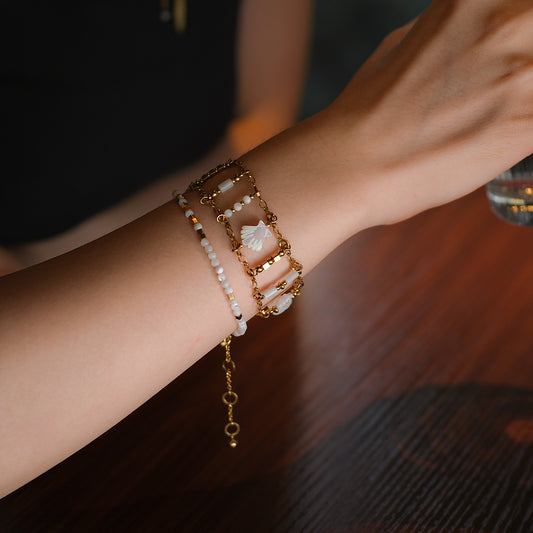 Lotus petal step jewelry