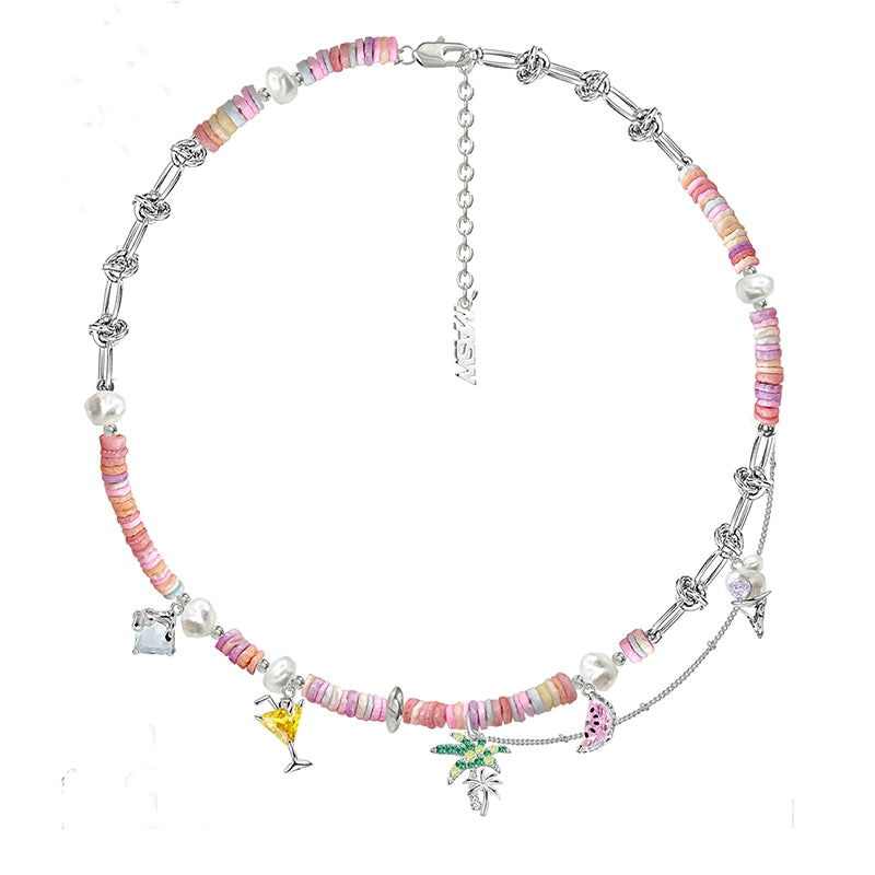 Beautiful candy color necklace