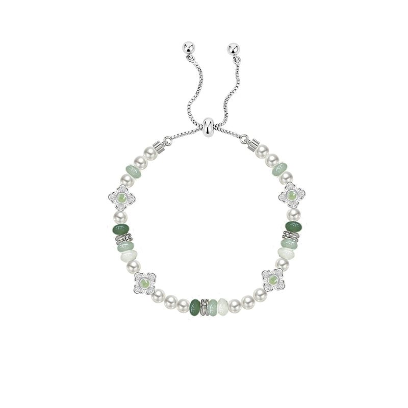 New Chinese-style four-leaf clover bracelet