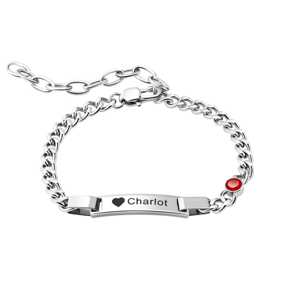 Birthstone jewelry in color