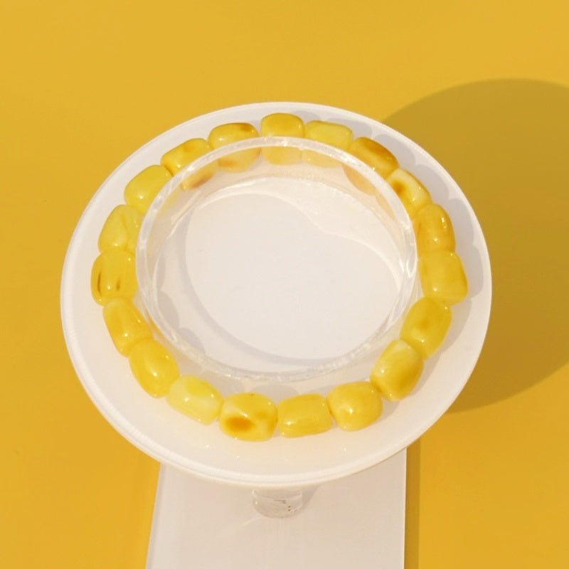 Beeswax bracelet - jewelry - weilin.com