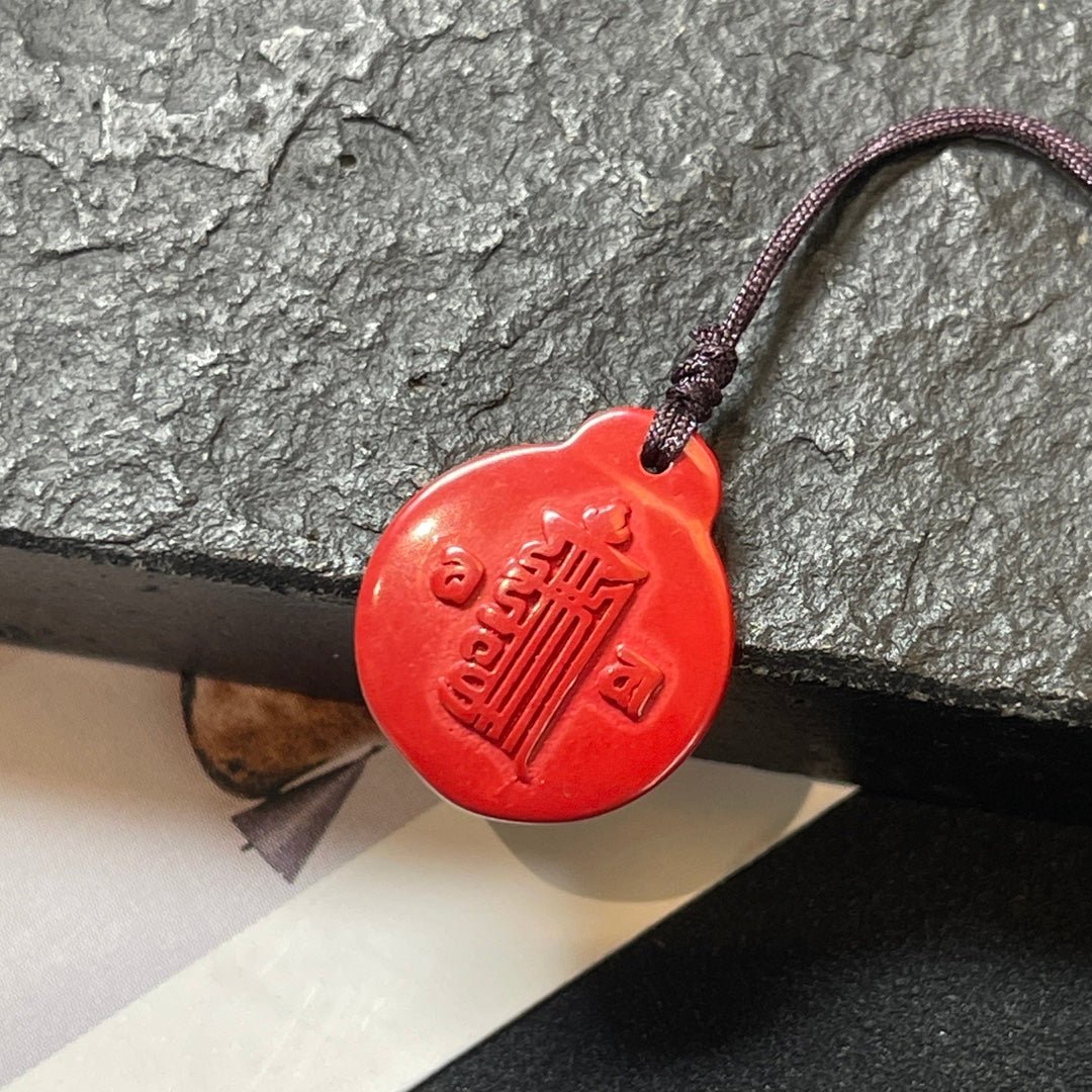 Cambodian Agarwood Five - way God of Wealth Car Hanging - jewelry - weilin.com