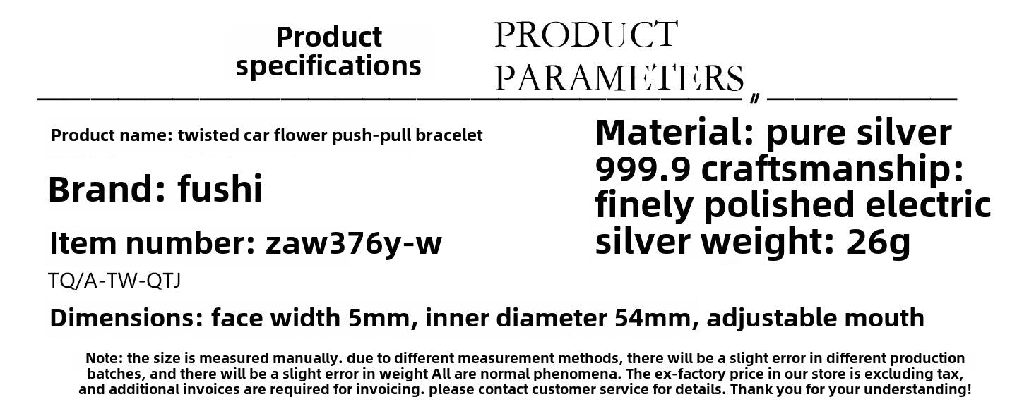 China twisted hemp sterling silver bracelet - jewelry - weilin.com