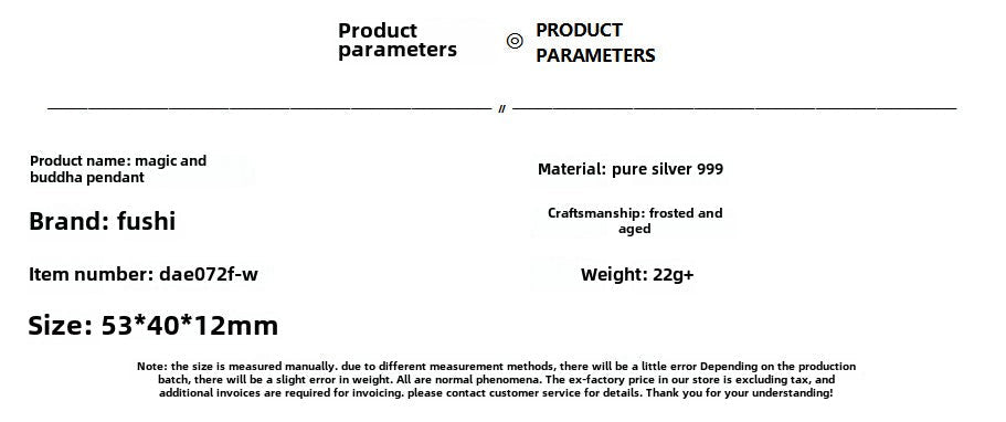 Chinese style pattern Buddha statue pendant - jewelry - weilin.com