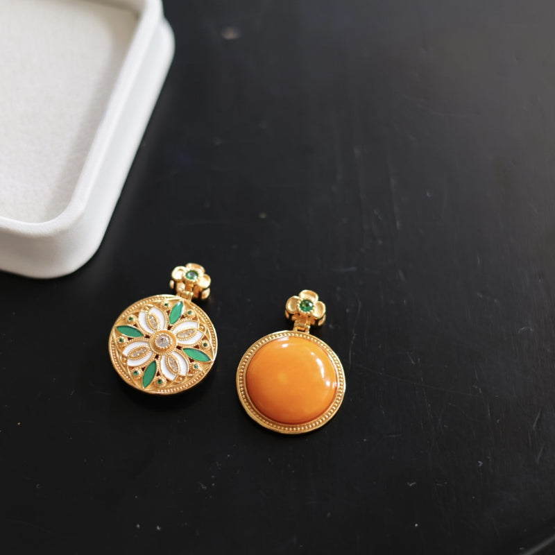 Natural Aged Beeswax Pendant