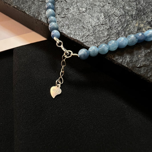 Fashion Aquamarine Clavicle Necklace