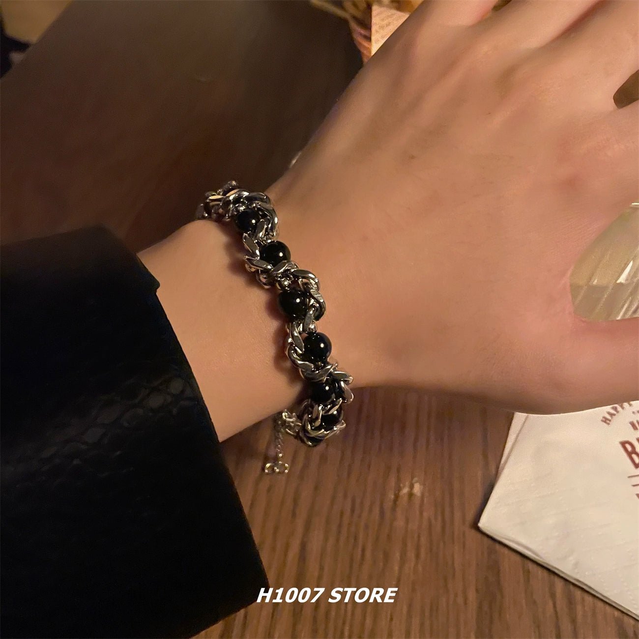 Fashionable pearl wrap necklace for men and women - jewelry - weilin.com