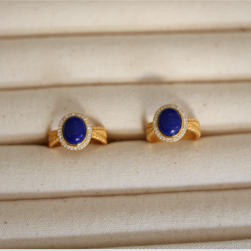 Natural Lapis Lazuli Ring