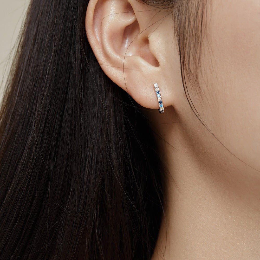 High - end design U - shaped earrings - jewelry - weilin.com