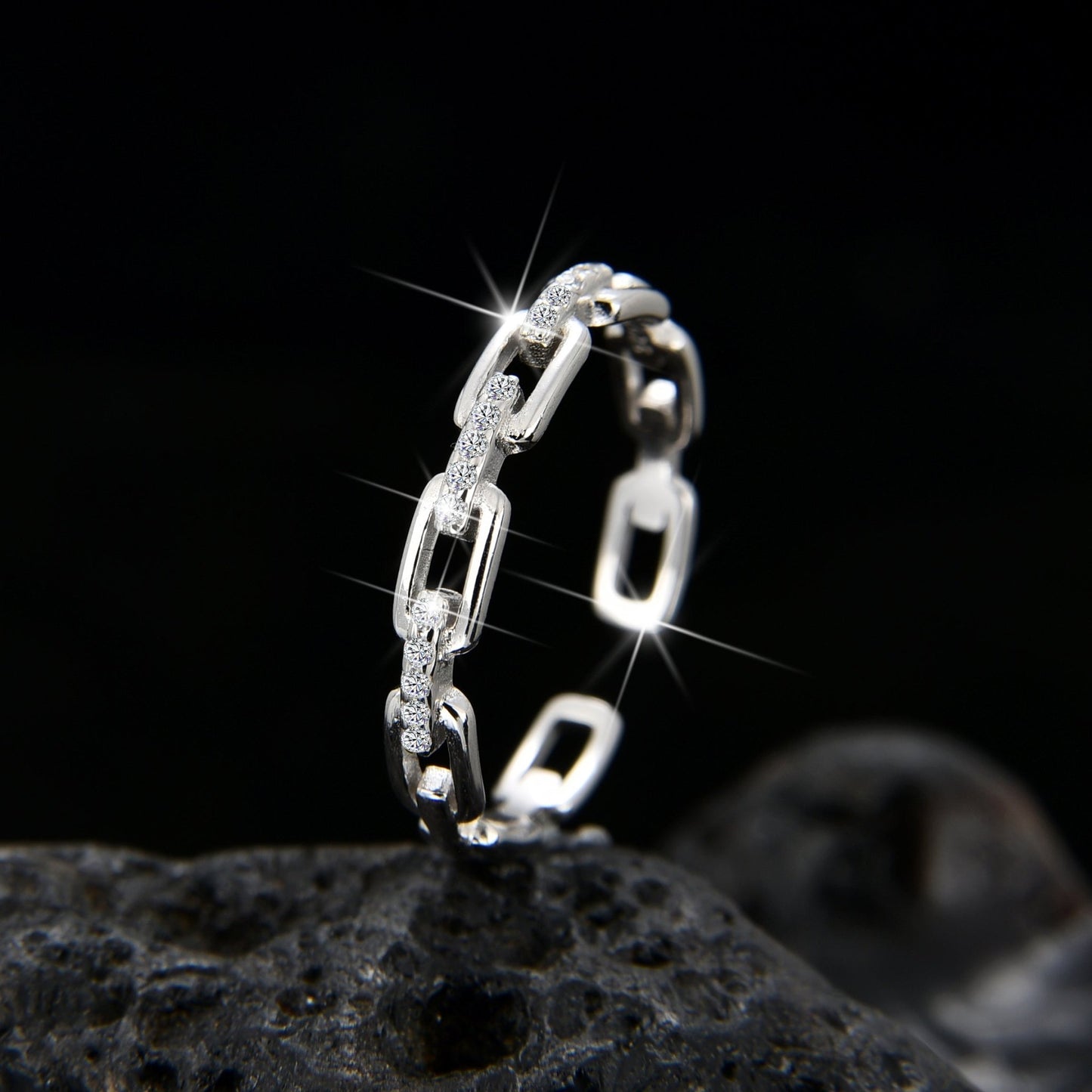 High Fashion Design SX Hoop Ring - jewelry - weilin.com