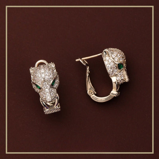 High - grade exquisite zircon animal earrings - jewelry - weilin.com