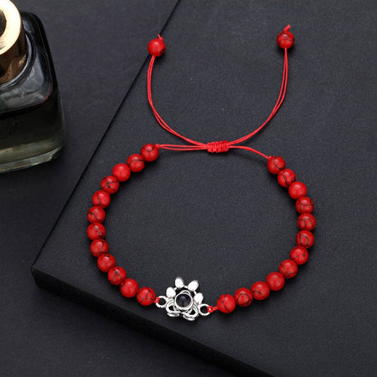 Photo Projection Dog Paw Bracelet - jewelry - weilin.com