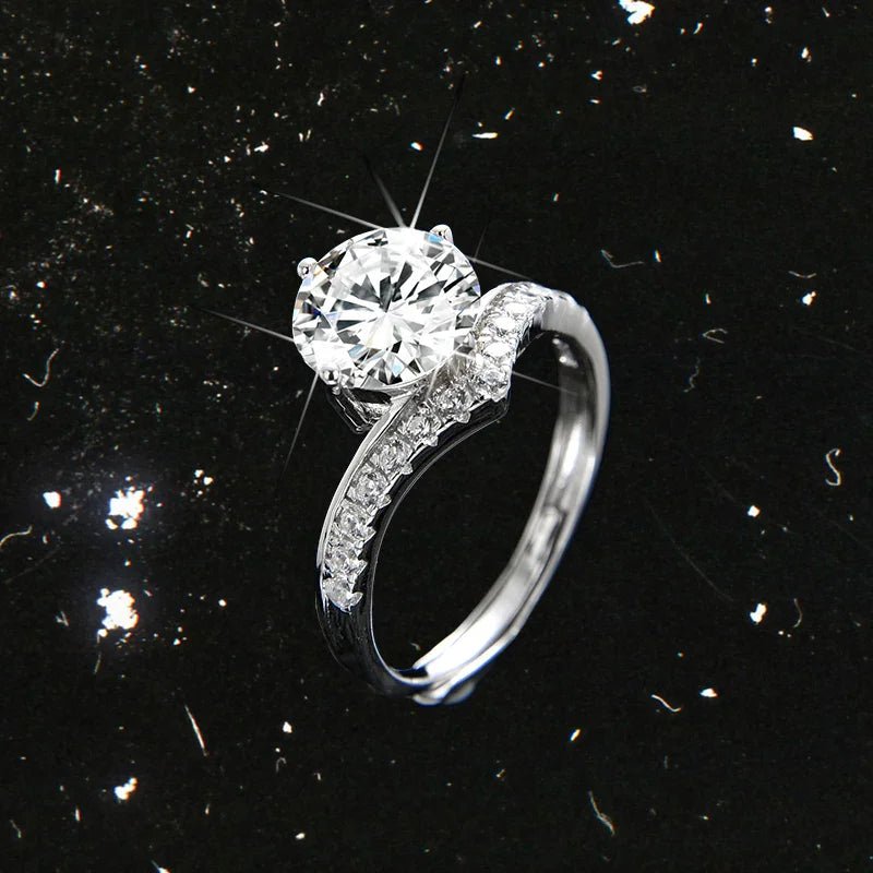 Princess crown ring symbolizing noble status - jewelry - weilin.com