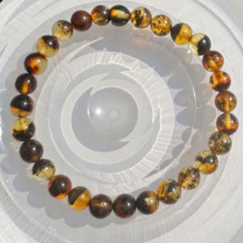 Spiritual herb amber bracelet - jewelry - weilin.com