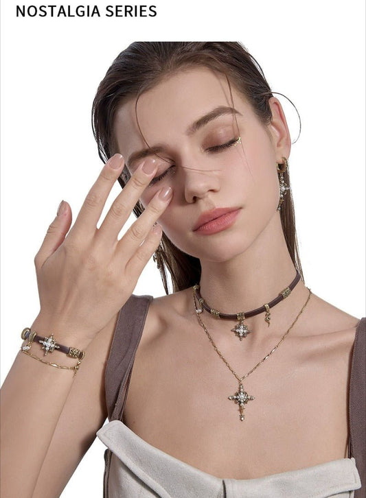 Star rays stacking bracelets - jewelry - weilin.com