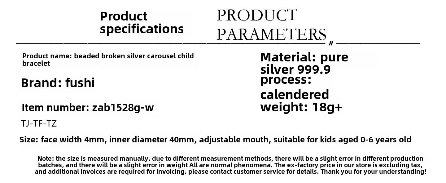 Personalized Fashion Bell Sterling Silver Bracelet