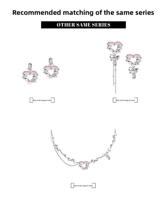 Love pearl mosaic bracelet