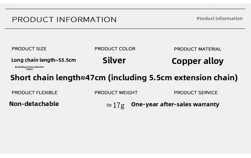 Secret language blue sea star necklace