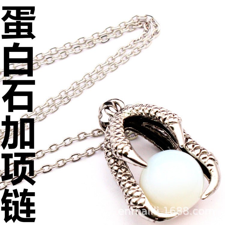Vintage Medieval Dragon Claw Pendant - jewelry - weilin.com