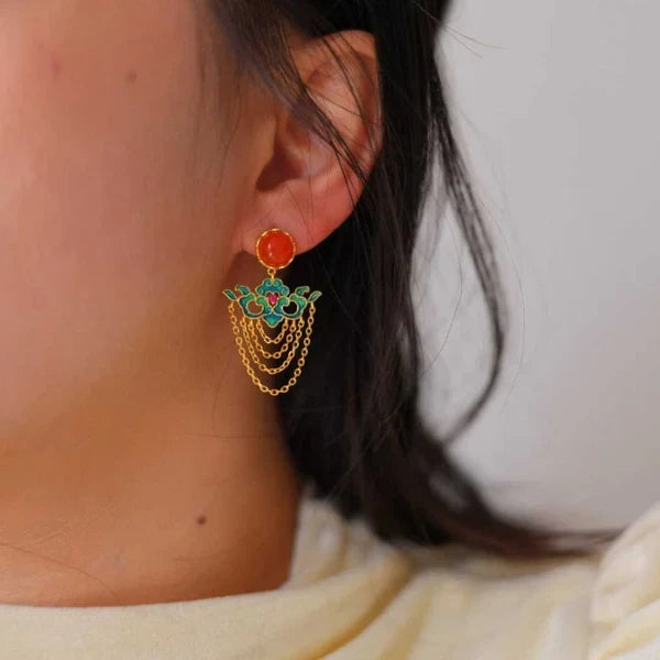 Natural gemstone rings featuring Nanhong agate, jadeite and lapis lazuli for everyday wear