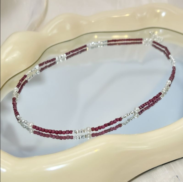 Fashionable Sterling Silver Necklace