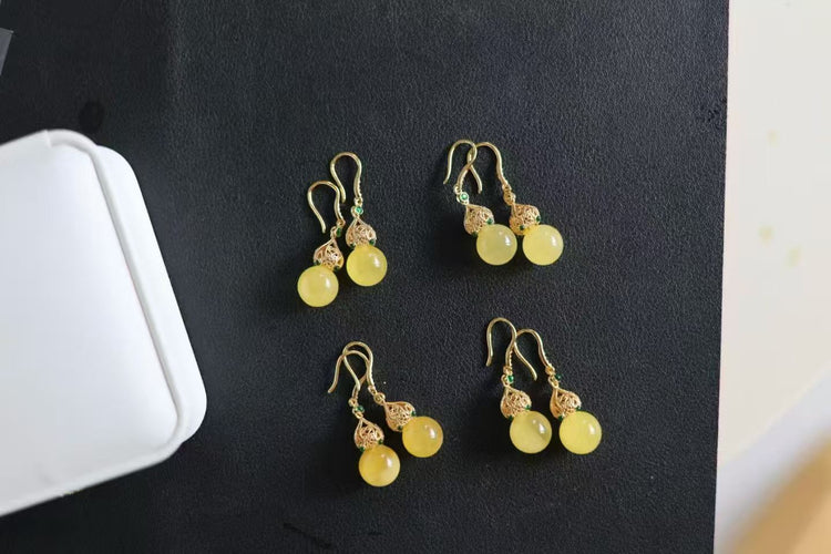 Natural Amber/Beeswax Amber/Nanhong Agate