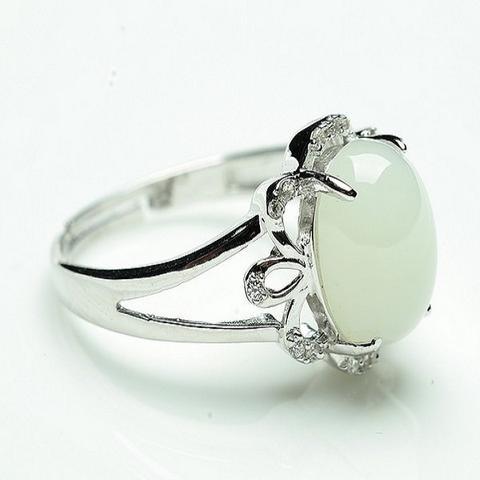 Hetian Jade Ring - jewelry-weilin.com