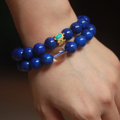Natural Lapis Lazuli Bracelet