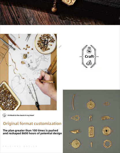 Golden wheat harvest necklace