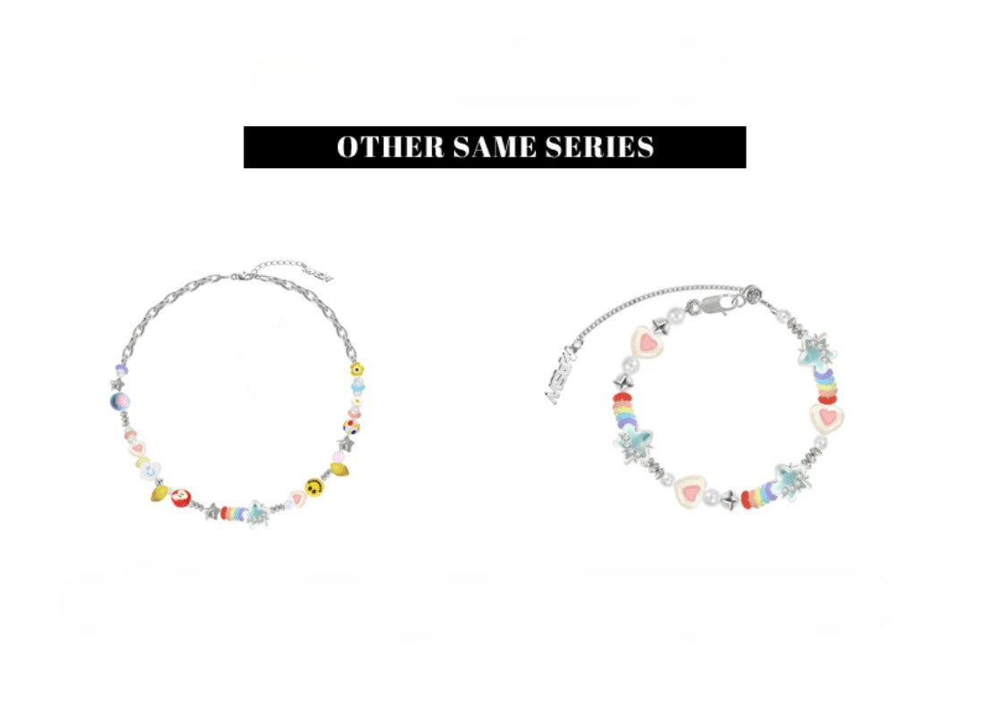 Millennium color beads bracelet