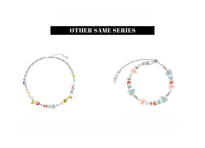 Millennium color beads bracelet