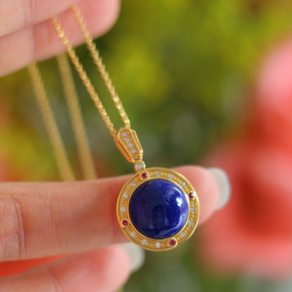 Natural Lapis Lazuli Pendant