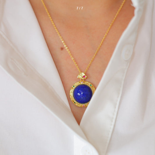 Natural Lapis Lazuli Pendant