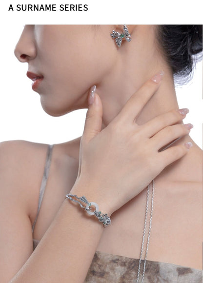 New Chinese style fan pendant bracelet