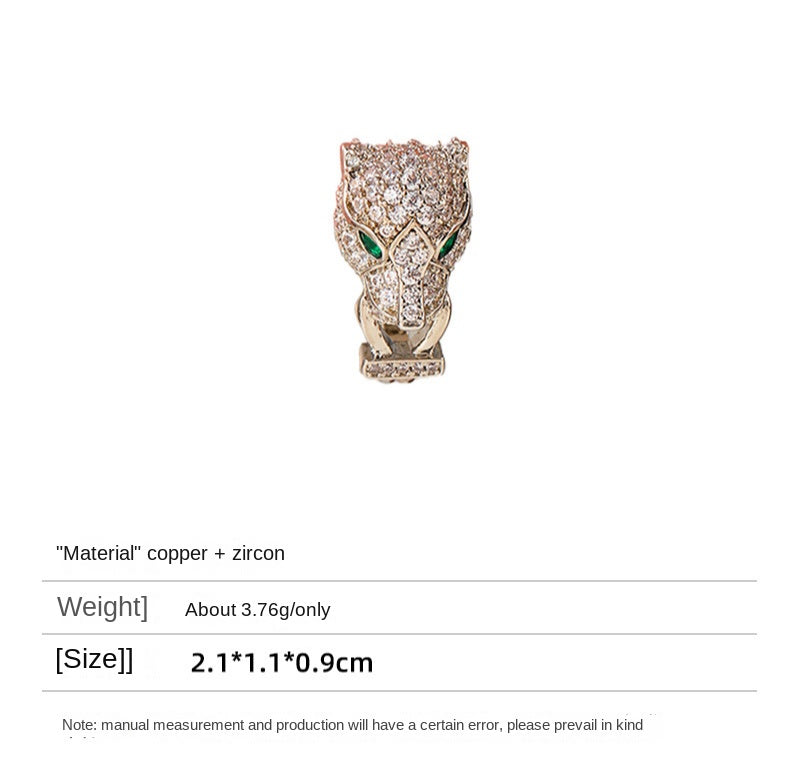 High-grade exquisite zircon animal earrings - jewelryweilin