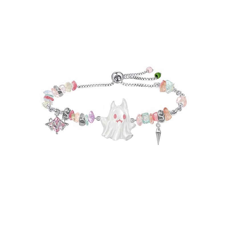 Colored ghost bracelet