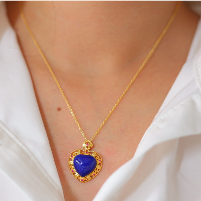 Natural Lapis Lazuli Pendant