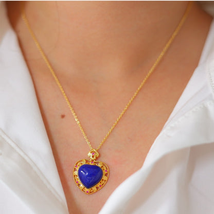 Natural Lapis Lazuli Pendant