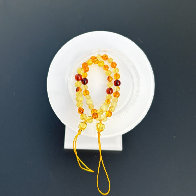 Amber color matching mobile phone