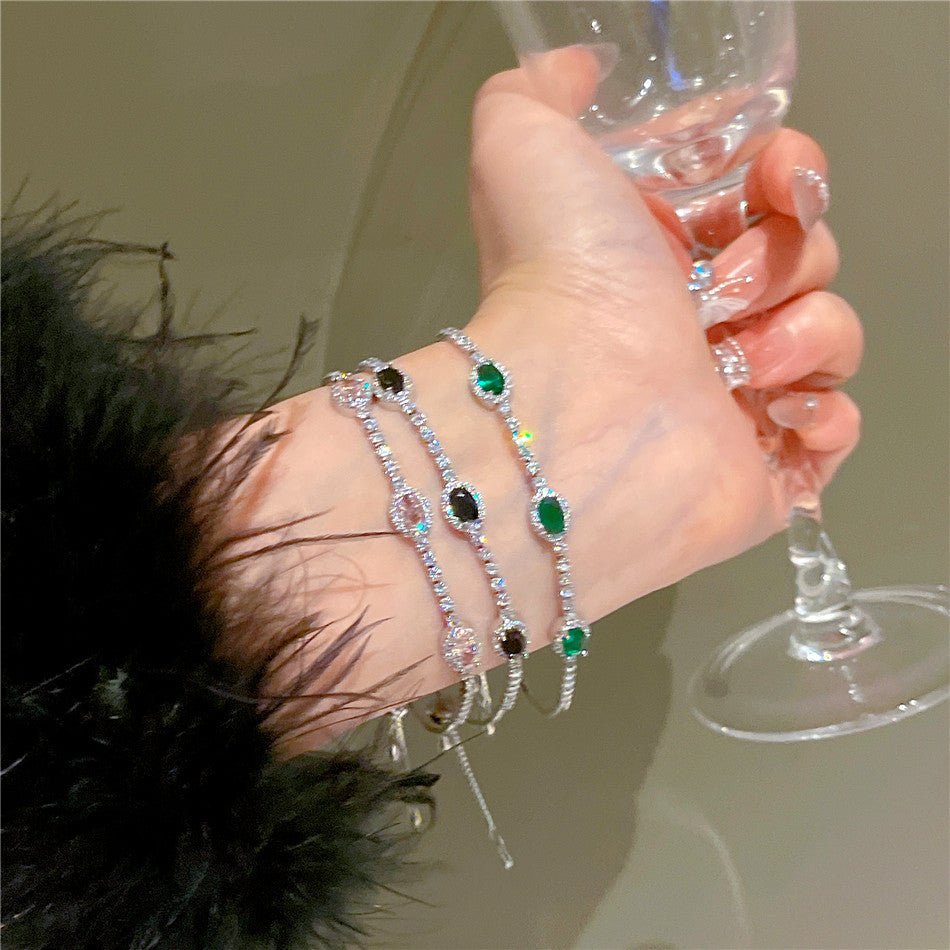 14K Colorful Round Bracelet - jewelry - weilin.com