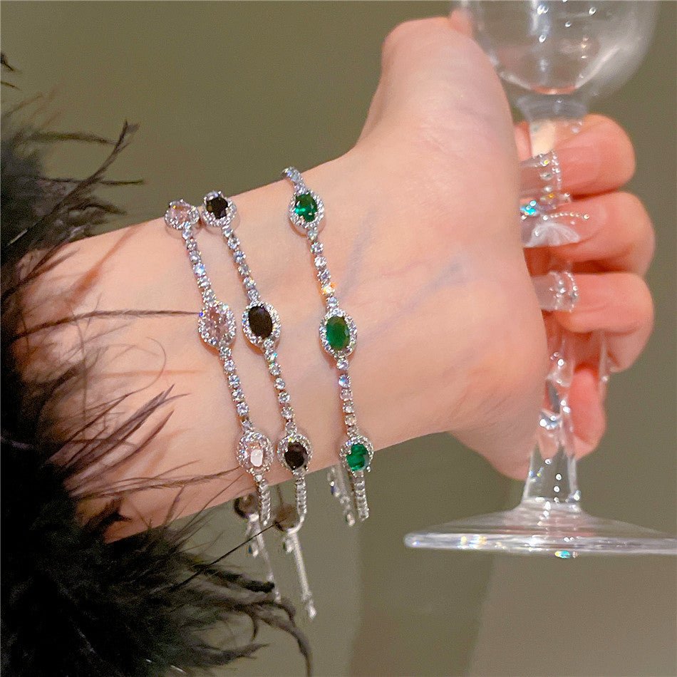 14K Colorful Round Bracelet - jewelry - weilin.com