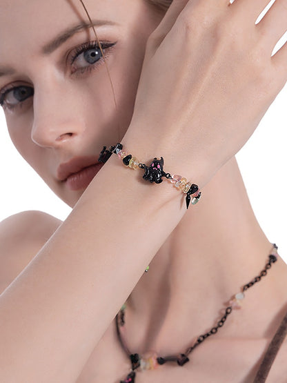 Colored ghost bracelet