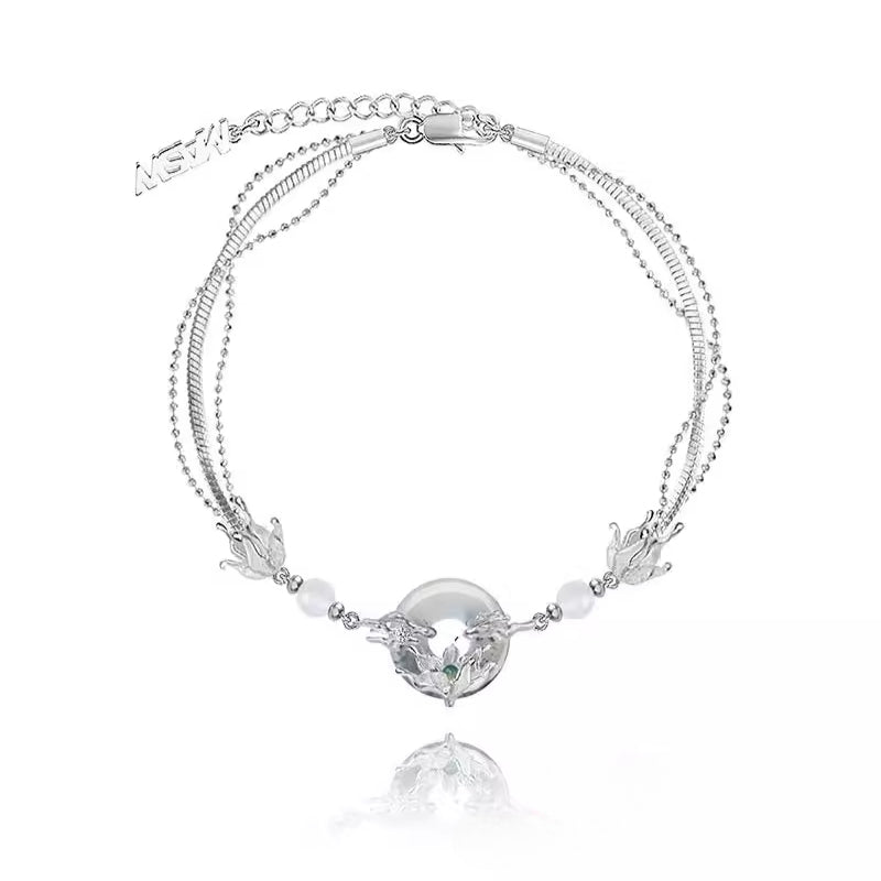 New Chinese style safety-ring bracelet